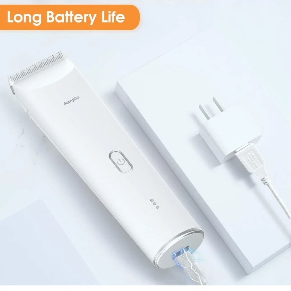 Furry Kid Pet Cordless Electric Rechargeable Pet Dog Cat Fur Grooming Clippers